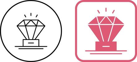 diamant pictogram ontwerp vector