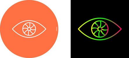 uniek oog icoon ontwerp vector