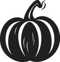 pompoenen aura iconisch embleem ontwerp herfst- pracht logo ontwerp vector