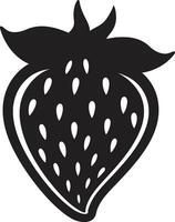BES barsten aardbei logo icoon fruit fusie aardbei embleem vector