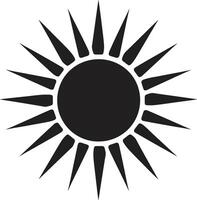 aureaat aura zon logo daglicht dans zon embleem vector