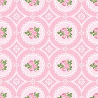 Shabby chic steeg naadloze patroonachtergrond vector