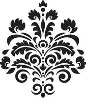 chique detaillering decoratief elegant fijne kneepjes ornament vector