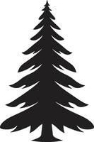 nordic lichten elegantie s voor Scandinavisch boom decor sier- extravagant Kerstmis boom illustraties voor feestelijk s vector