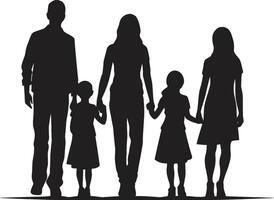 blij obligaties gelukkig familie harmonie veilige haven voor gelukkig familie vector