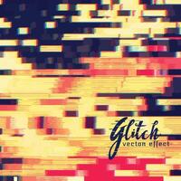 glitch effect ontwerp achtergrond vector