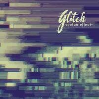 glitch effect achtergrond met vervorming vector