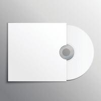CD DVD mockup presentatie sjabloon vector