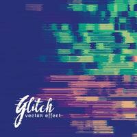 glitch signaal fout achtergrond vector