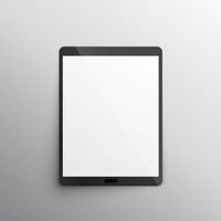 tablet apparaat mockup ontwerp vector