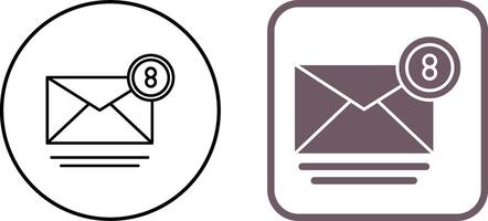 mail pictogram ontwerp vector