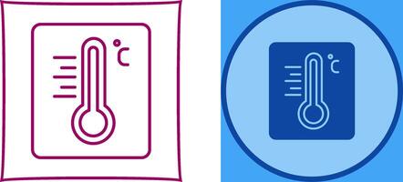 thermometer pictogram ontwerp vector