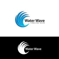 golf water logo sjabloon ontwerp vector