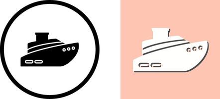 schip pictogram ontwerp vector