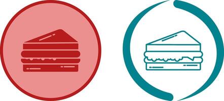 sandwich pictogram ontwerp vector