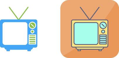 televisie uitzending icoon ontwerp vector