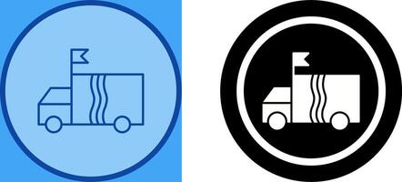 campagne voertuig icoon ontwerp vector