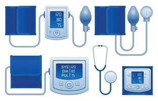 tonometers realistische set vector