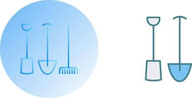 tuinieren gereedschap icoon ontwerp vector