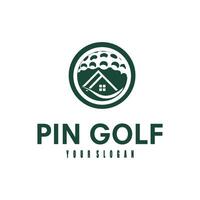 golf logo sjabloon illustratie ontwerp vector