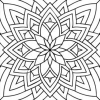 gemakkelijk zwart en wit patroon ontwerp vector