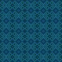 etnisch ornamenten patroon. herhaling patroon van rijk blauw tinten. vector