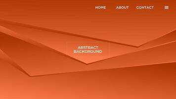 abstract oranje helling achtergrond glad vloeistof kleurrijk wazig ontwerp met meetkundig vormen. sjabloon mooi zo voor modern website, behang, Hoes ontwerp vector