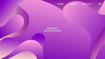 abstract achtergrond helling zacht Purper kleur met vormen glad vloeistof ontwerp sjabloon mooi zo voor modern website, behang, Hoes ontwerp, groet kaart vector