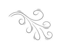 hand- getrokken wervelingen icoon. lucht stromen of wind blazen effect in tekening stijl. schetsen van windvlaag, rook, stof vector