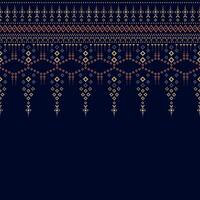 Indisch kleren patroon ontwerp voor , modern Indisch textiel illustratie, een inheems Amerikaans idian in bruin en oranje naadloos patroon perfect voor textiel. vector
