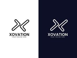 x letter logo ontwerp vector