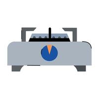 gas- fornuis icoon clip art avatar logotype geïsoleerd illustratie vector