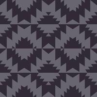 aztec zuidwesten monochroom grijs patroon. aztec zuidwestelijk meetkundig vorm naadloos patroon monochroom kleur. etnisch meetkundig patroon gebruik voor textiel, huis decoratie elementen, bekleding. vector