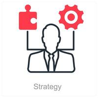 strategie en planning icoon concept vector