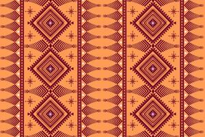 aztec tribal meetkundig achtergrond in zwart rood geel wit naadloos streep patroon. traditioneel ornament etnisch stijl. ontwerp voor textiel, kleding stof, kleding, gordijn, tapijt, ornament, inpakken. vector