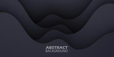 donker grijs dynamisch abstract achtergrond met schaduw gemakkelijk ontwerp. creatief premie verloop. slim ontwerp 3d Hoes van bedrijf ontwerp. eps10 vector