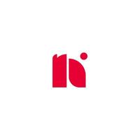 moderne letter n logo ontwerpsjabloon vector