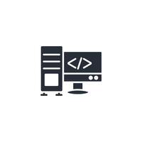 codering icoon. .bewerkbaar slag.lineair stijl teken voor gebruik web ontwerp, logo.symbool illustratie. vector