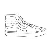 schoenen schets illustratie vector