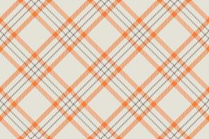 achtergrond naadloos patroon van textiel Schotse ruit plaid met een controleren kleding stof textuur. vector