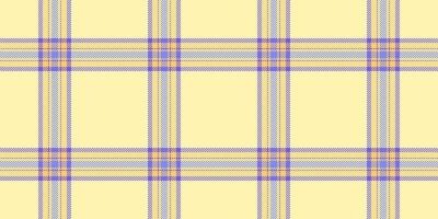 paneel patroon structuur , modieus controleren naadloos plaid. inheems Schotse ruit kleding stof achtergrond textiel in geel en amber kleuren. vector