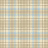 textiel kleding stof van patroon plaid naadloos met een achtergrond Schotse ruit controleren textuur. vector