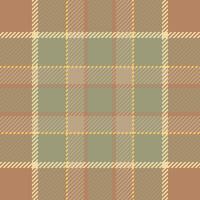 structuur controleren van naadloos Schotse ruit patroon met een kleding stof plaid achtergrond textiel. vector