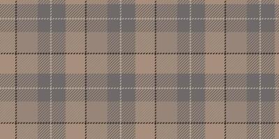 premie textiel structuur , esthetisch naadloos Schotse ruit achtergrond. gestreept kleding stof controleren plaid patroon in pastel en grijs kleuren. vector