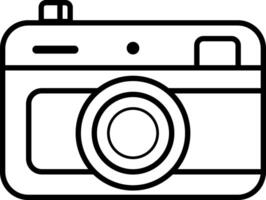 wijnoogst beschikbaar camera icoon bundel voor creatief ontwerpers. Nee opname retro camera clip art voor digitaal kunst projecten. illustratie vector