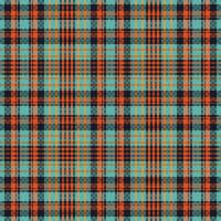 tartan geruite patroon met textuur. vector