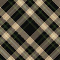 Schotse ruit of plaid wijnoogst kleur patroon. vector