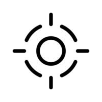 doelwit icoon symbool ontwerp illustratie vector