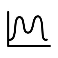 lijn diagram icoon symbool ontwerp illustratie vector