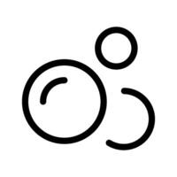 bubbel icoon symbool ontwerp illustratie vector